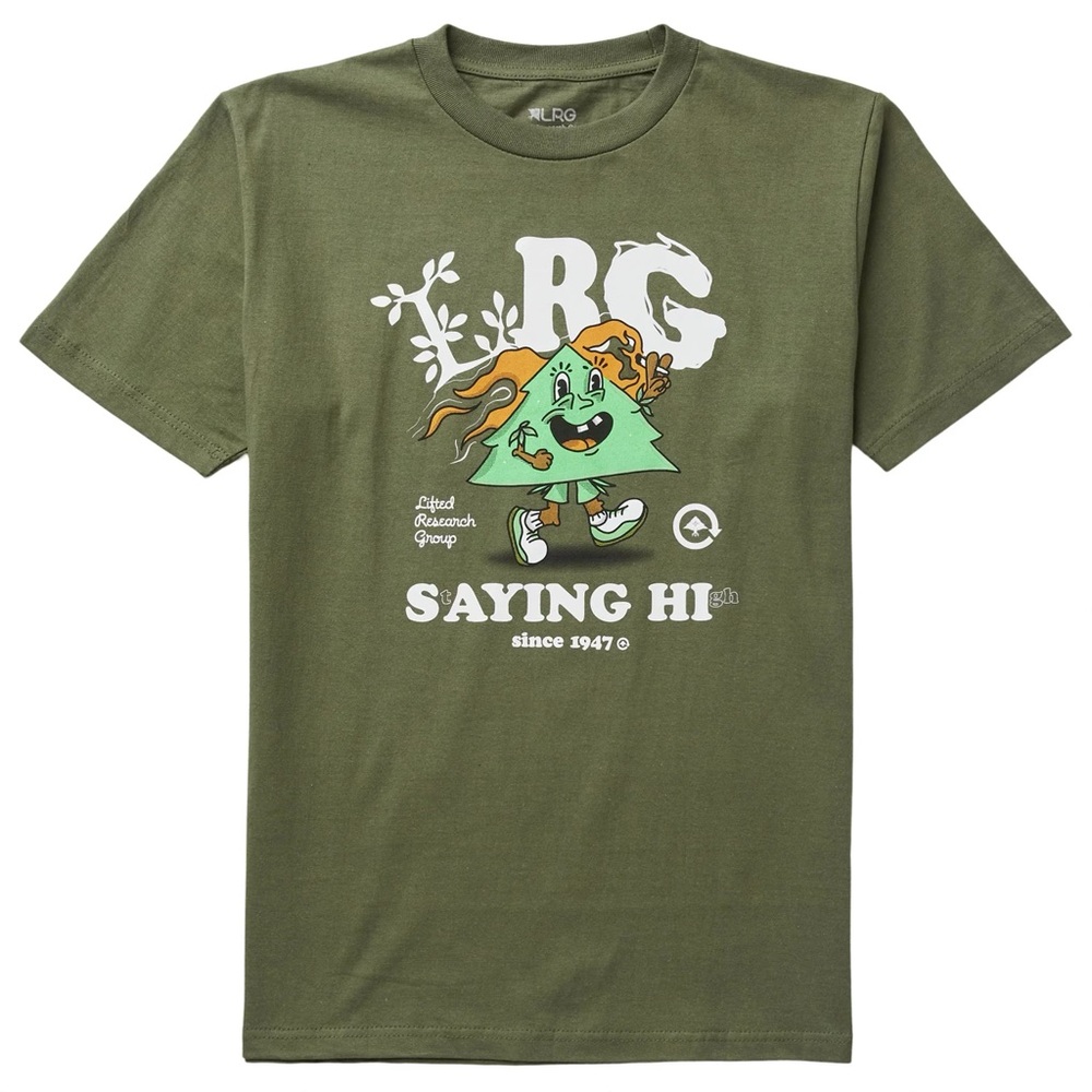 LRG STAYING HIGH TEE - MILITARY